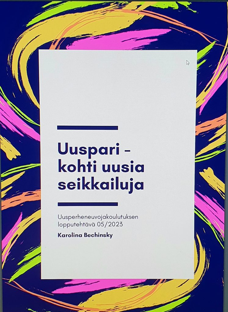 Psykoterapia- ja koulutuspalvelu Emotivo, Valkeakoski, Karolina Bechinsky, Terapia